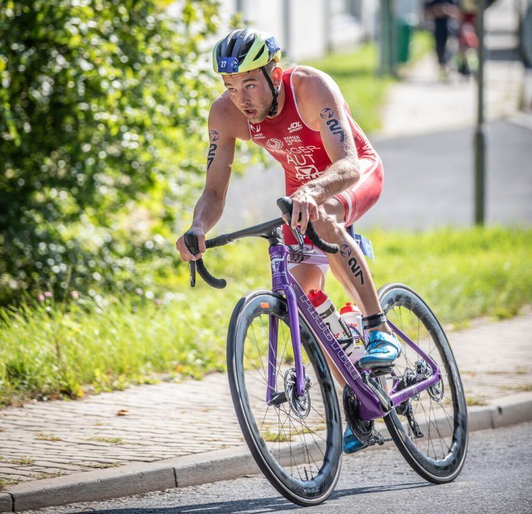 Pauger fühlt sich auf dem Rad wohl.Lilge