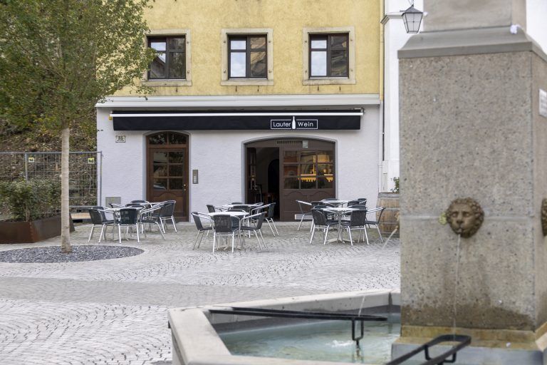 Das „Lauter Wein“ ist in der neu gestalteten Neustadt zu finden. 
