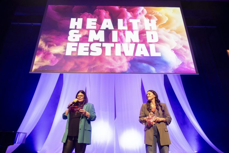 Verena Eugster und Patricia Zupan-Eugster eröffneten das Health &amp; Mind Festival. <span class="copyright">vn/PAulitsch</span>
