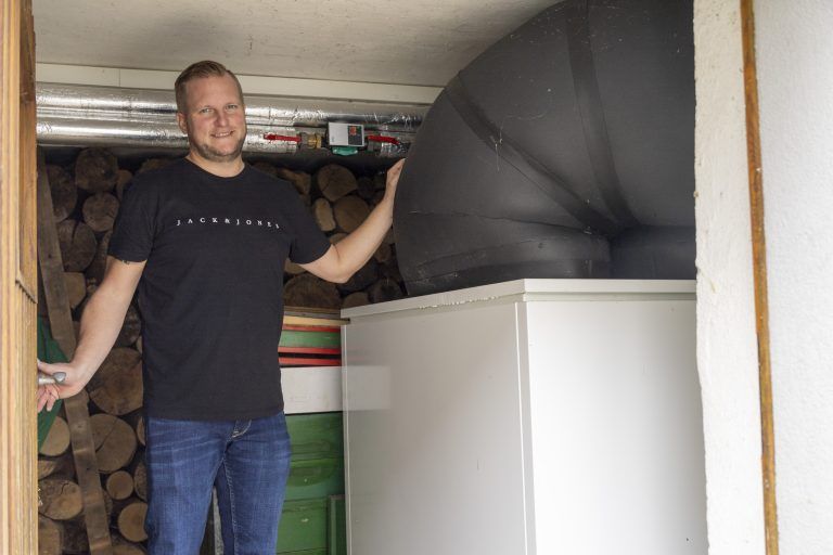 Saniertes Haus von Philipp Wiedemann, Gewinner des VN-Energiegewinnspiels