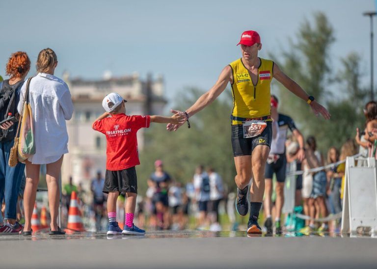 Philipp Teper vertrat den ULC Bludenz beim Ironman in Italien.ulc bludenz
