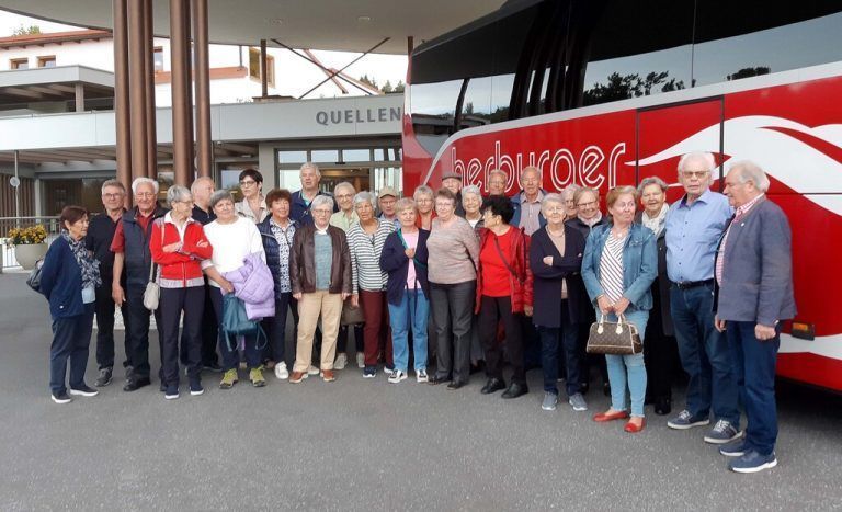 Unsere Wellnessgruppe mit Reiseleiter Hans Hammerer fühlte sich in der schönen Steiermark sichtlich wohl. VORARLBERG 50plus