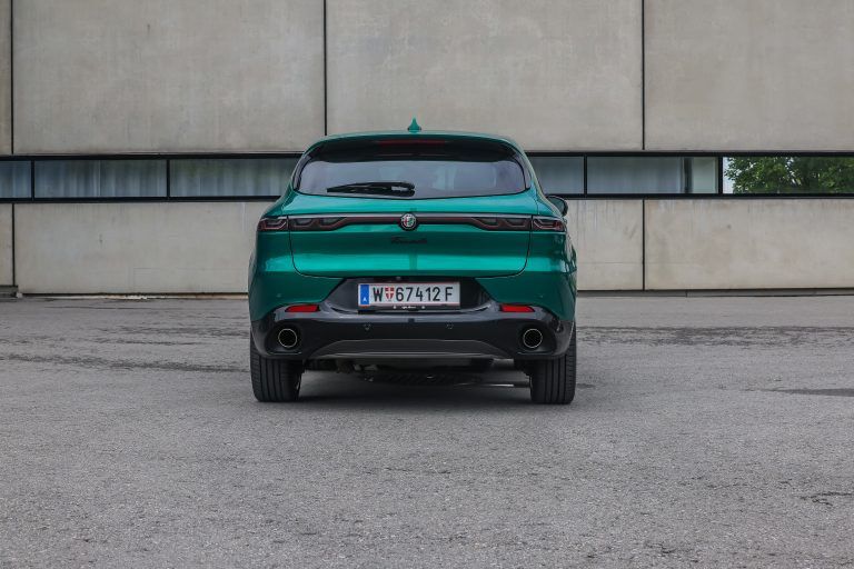 Schickes Heck: Mit dem Design ist Alfa beim Tonale ein großer Wurf geglückt.