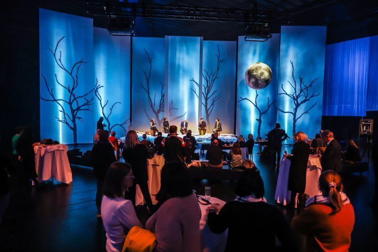 Die Präsentation der Bregenzer Festspiele 2024 fand im Setting der kommenden Seeproduktion statt. <span class="copyright">Philipp Steurer</span>