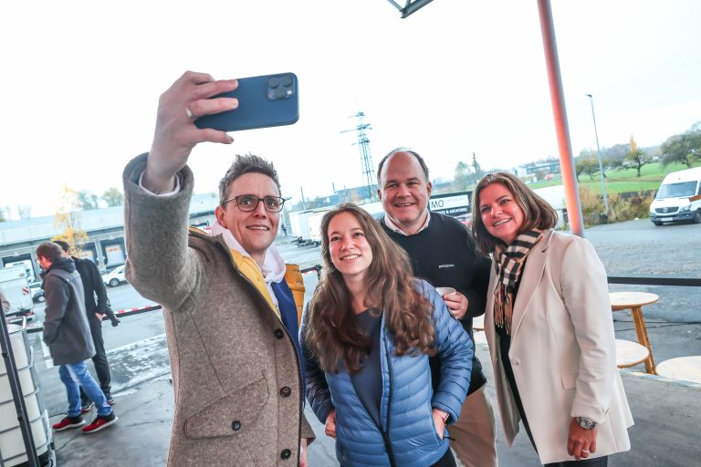 Georg Burtscher, Isabel Russ, Gerold Riedmann und Claudia Probst blicken positiv in die Zukunft.