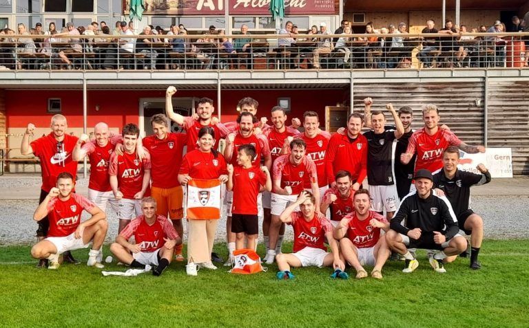 Der FC Schwarzach überwintert in der 5. Landesklasse auf dem ersten Platz.