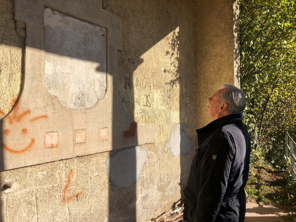 Früher beliebtes Ausflugsziel, heute bröckelt es vor sich hin