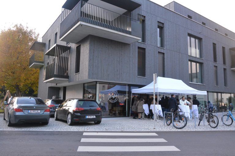 Das Waffela befindet sich in der Neudorfstraße in Lustenau.