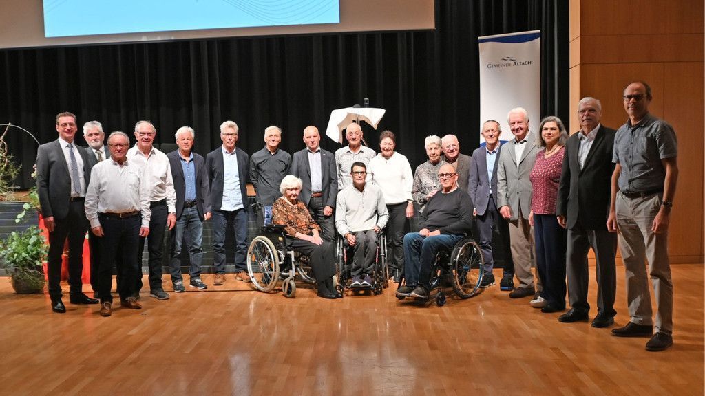 Altach ehrte verdiente Persönlichkeiten