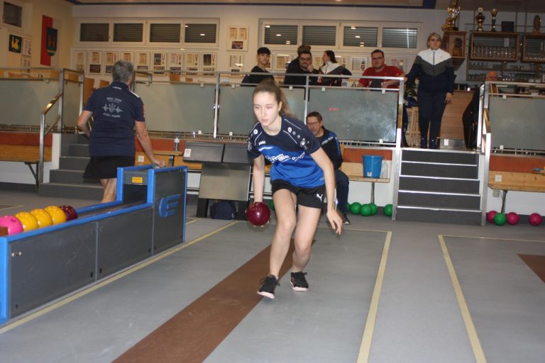 Die Sportkeglerinnen vom SKC Koblach wollen hoch hinaus.