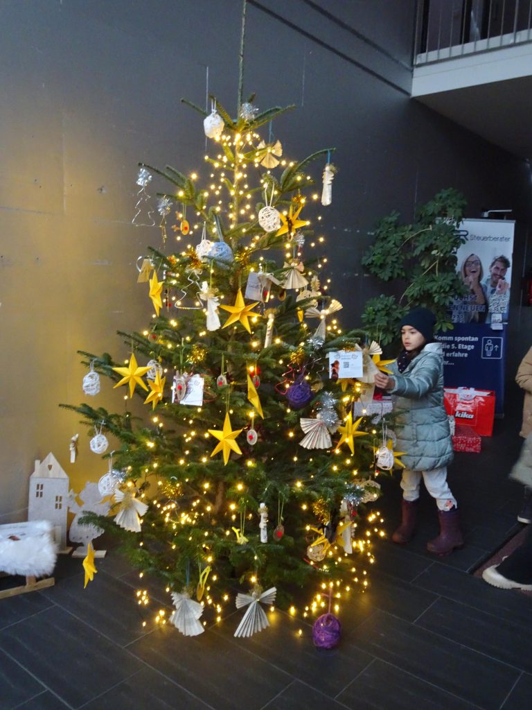 Der fertige Baum.