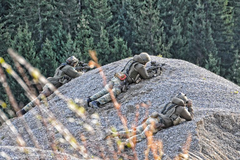 Der Fokus lag für die Soldaten meist auf die Landesverteidigung im Rahmen eines Assistenzeinsatzes. <span class="copyright">Bundesheer</span>
