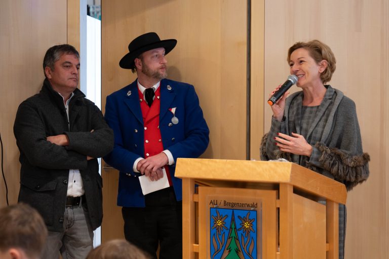 Landesrätin Martina Rüscher war unter den Festrednern. 