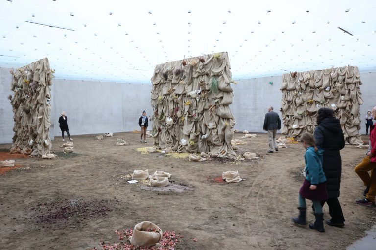 Ein Teil der in Bregenz erweiterten Installation “Longilonge”.
