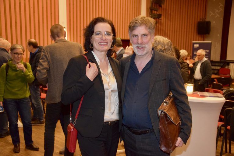 Maria Rose Steurer-Lang und Winfried Nußbaummüller.