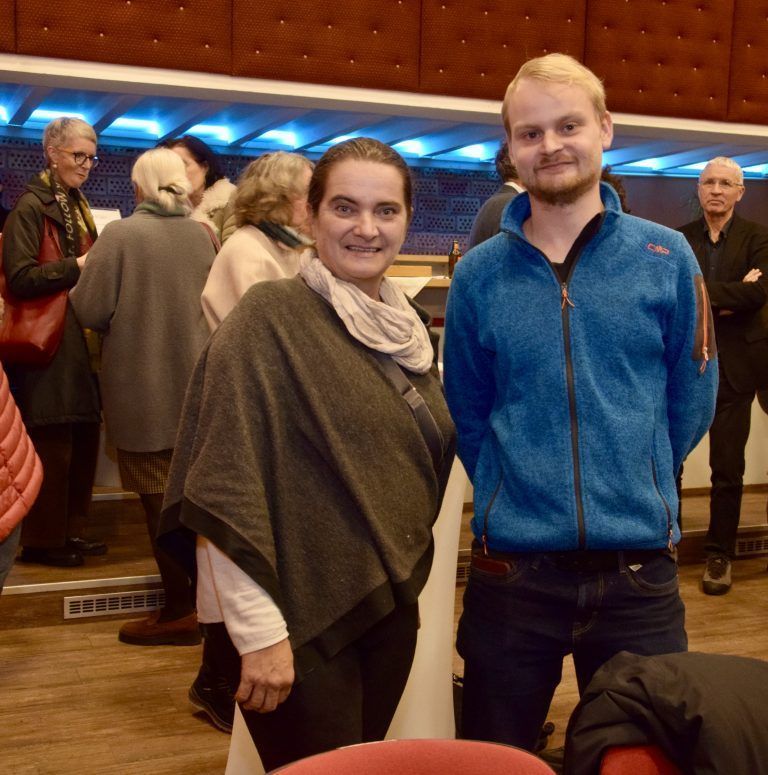 Sandra Kraft und Felix Wittwer (beide Montafoner Museen).