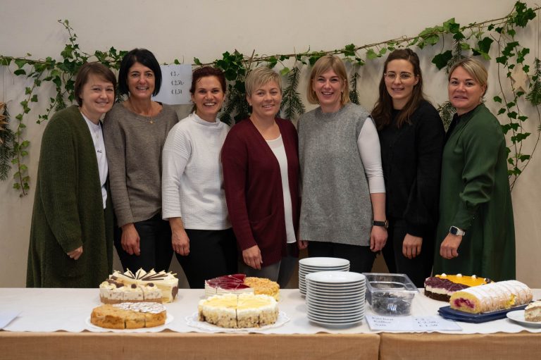 Die Aktiv Frauen aus Au übernahmen die Betreuung des Katharinentag Cafés.