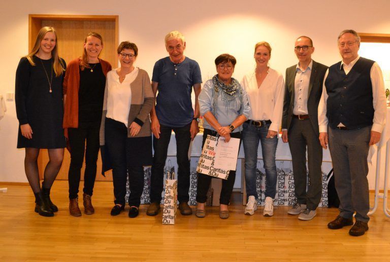Ehrung für 20 Jahre.
