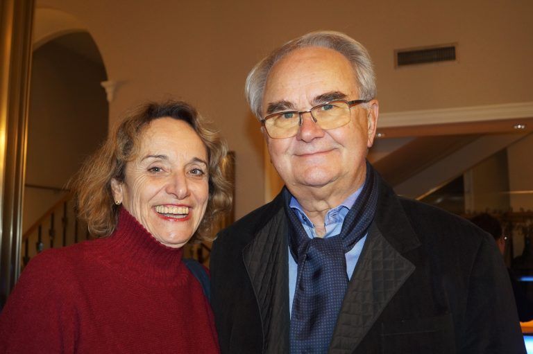 Elisabeth Türk-Saggel und Johannes.