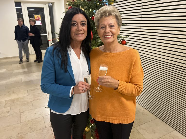 Elke Böhler kam mit Mama Helga Lorenz.