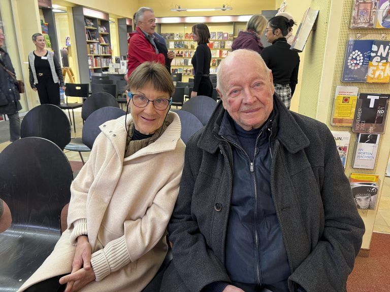 Fränzi und Kurt Schneider waren unter den Zuhörern.