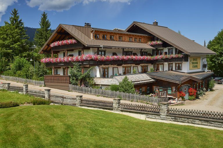 Die Walserstuba von außen. <br>