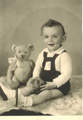 Herbert Geringer als kleiner Bub.