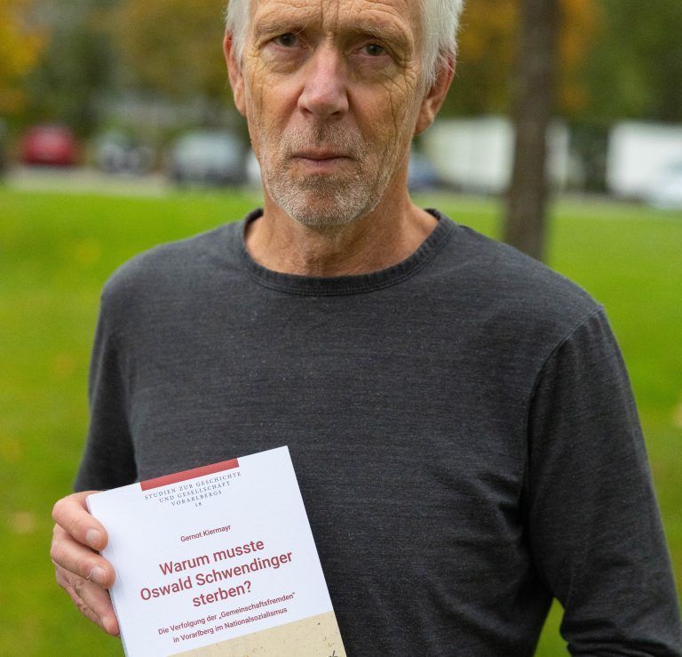 Historiker Gernot Kiermayr geht in seinem Buch der Geschichte von Oswald Schwendinger nach.  <span class="copyright">Klaus Hartinger</span>