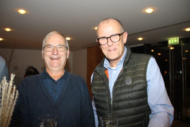 Altbürgermeister Eugen Gabriel und Bürgermeister Walter Gohm.