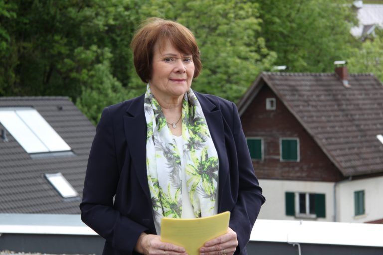 Irmgard Hagspiel ist seit zwei Jahren Bürgermeisterin in Kennelbach. <span class="copyright">VOL.AT/M. Mayer</span>