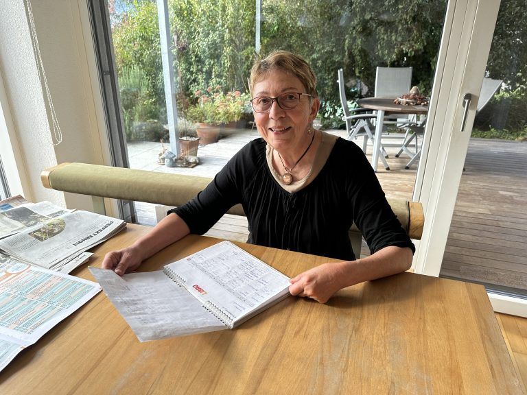 Uschi Österle bringt sich aktiv im Ehrenamt als Obfrau des Krankenpflegevereins Göfis ein. <span class="copyright">BI (5)</span>