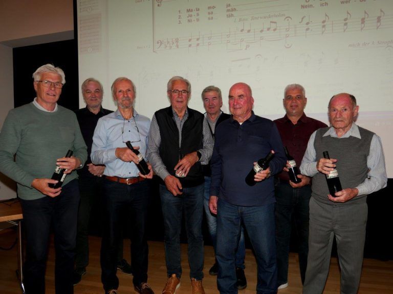 Der Männerchor Muntlix ist auf der Suche nach jungen, musikalischen Sängern. 