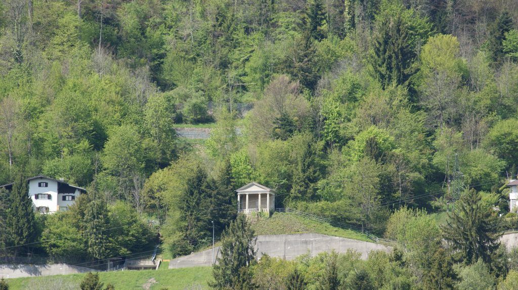 Früher beliebtes Ausflugsziel, heute bröckelt es vor sich hin
