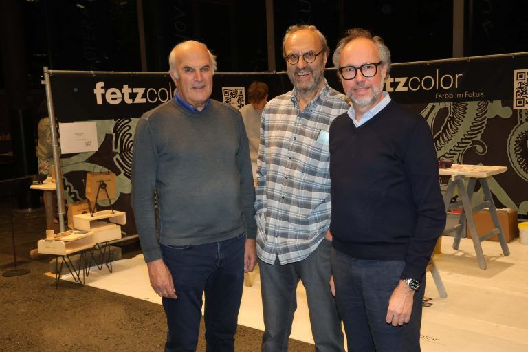 Anton Wirth, Hanno Metzler und Markus Strolz.