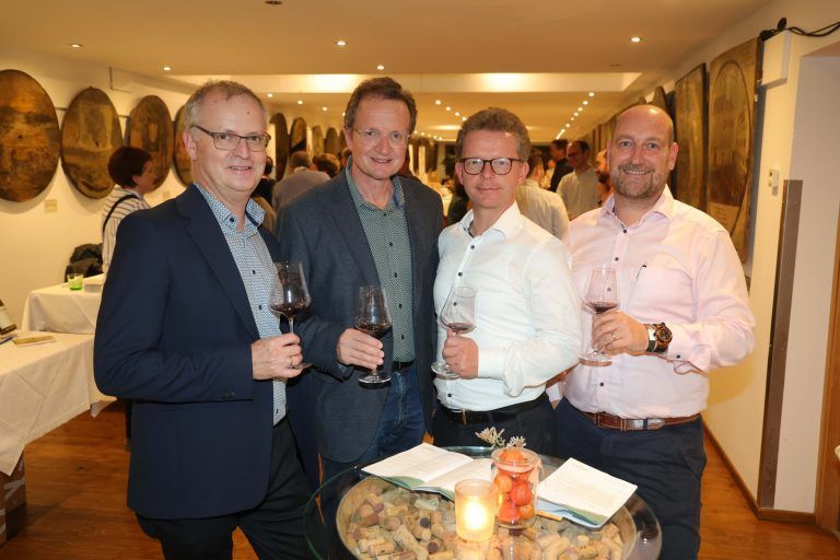 Herbert Lins, Kassian Reich, Gerhard Walser und Andreas Vill.