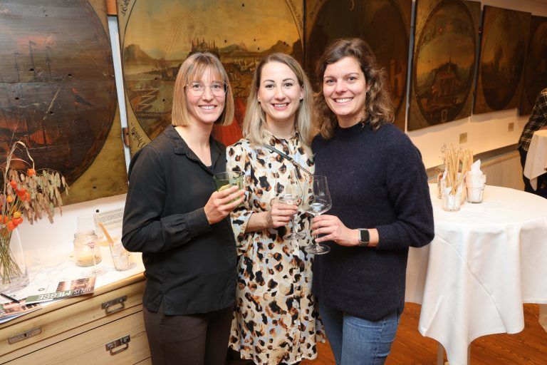 Katja Schranz, Eva Thurnher und Sarah Gasser.
