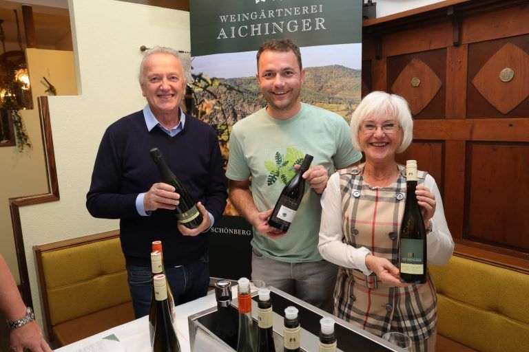Peter Brenner, David Walch und Anna Aichinger („Autrieth“).