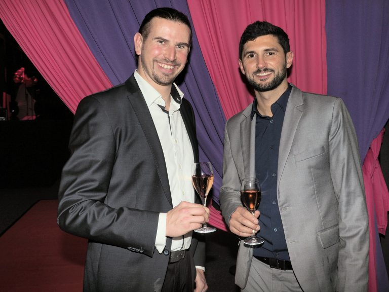 Die Gastronomen Lukas Buttazoni und Stefan Köb sorgten für kulinarische Genüsse.