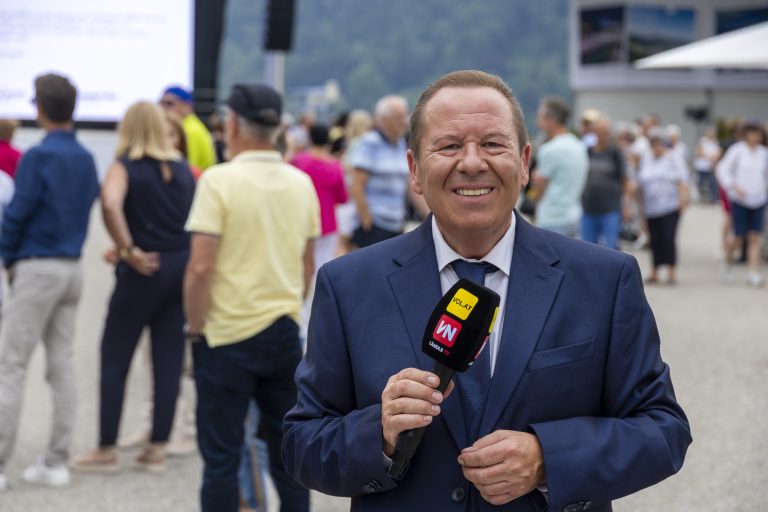 Roberto Kalin war bei der diesjährigen Festspiel-Eröffnung für V+ unterwegs. <span class="copyright">VN/Paulitsch </span>