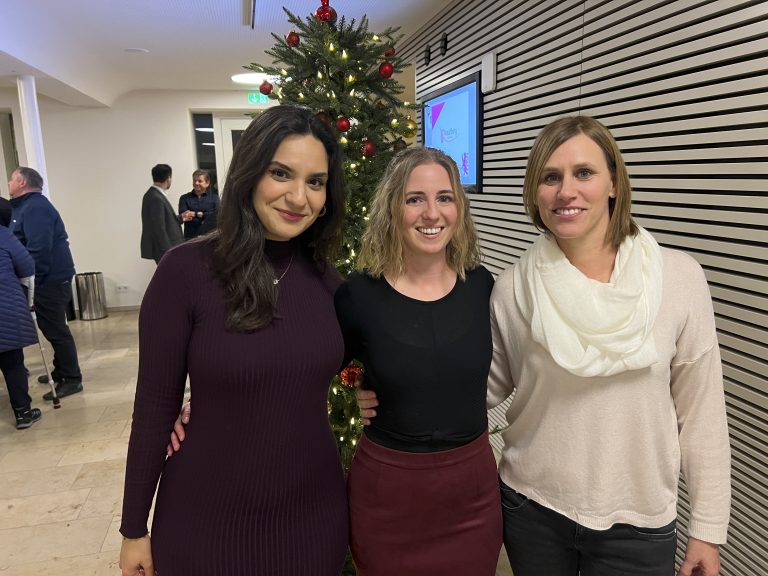 Sümeyra Kiraci kam mit Jennifer Tschiggfrei und Daniela Poder.