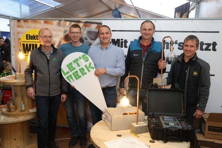Organisationskomitee: Joachim Flatz, Roland Büchele, Markus Sutterlüty, Kurt Mathis und Peter Willi. <span class="copyright">AME</span>