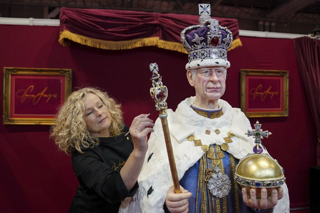 König Charles gibt es als Kuchen