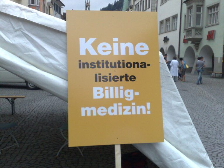 Das Anliegen von 2008 unterscheidet sich kaum von dem, was die Ärzte heute verhindern wollen. VN