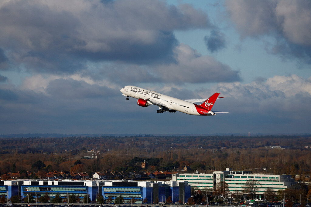 Atlantik-Flug mit nachhaltigem Treibstoff hebt in London ab