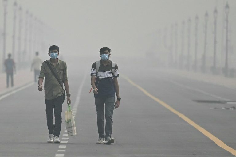 Die Feinstaubbelastung in und um Neu Delhi gehört zu den höchsten der Welt. ap