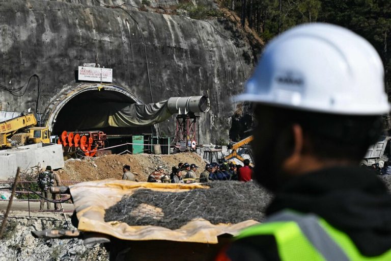Die Rettungsarbeiten für die Eingeschlossenen kommen nur schleppend voran. AFP