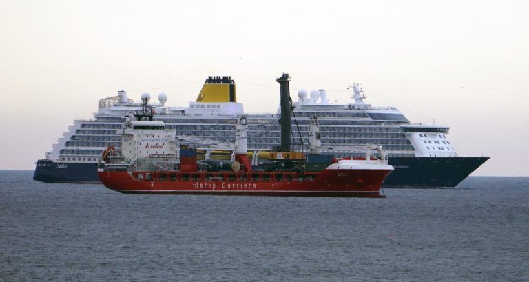 Die „Spirit of Discovery“ ist laut Angaben 236 Meter lang und 31 Meter breit. ap