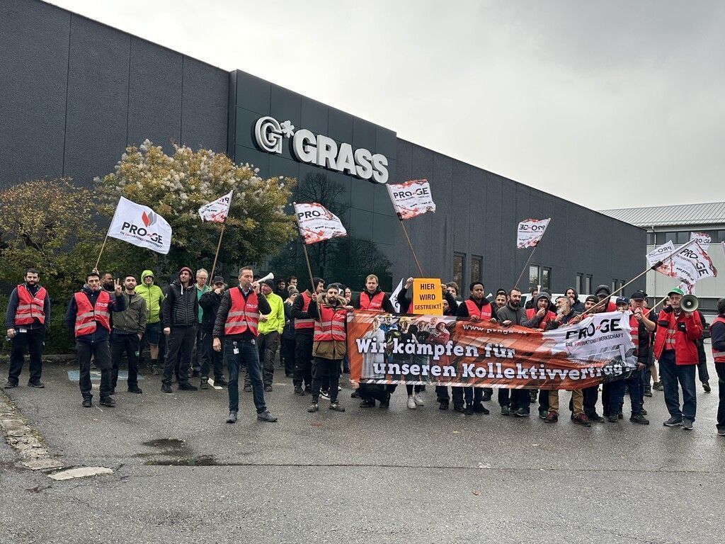 Arbeitskampf bei Metallern