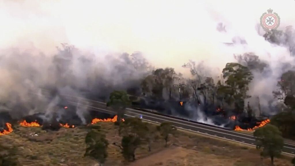 Buschbrand wütet im Osten Australiens