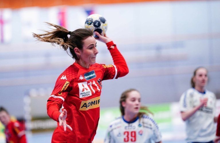 Fabienne Tomasini hat 37 A-Länderspiele und 62 Tore zu Buche stehen.  ÖHB